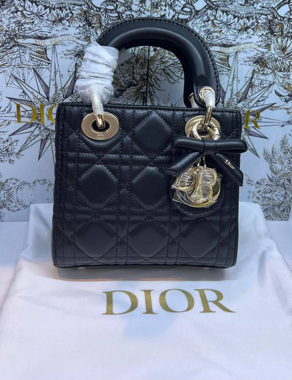 Lady Dior Bag With Chain
Master quality 
17cm with box 📦 
320 dhs🇦🇪🇦🇪

Zain95
♥️♥️♥️
