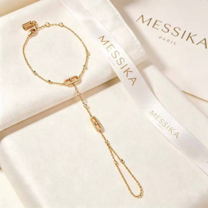 MESSIKA
 BRACELET RING
MASTER SET✨💫
65 DHS✅
WITH BOX AND PAPER BAG🛍️🎁

Zain89
♥️♥️♥️