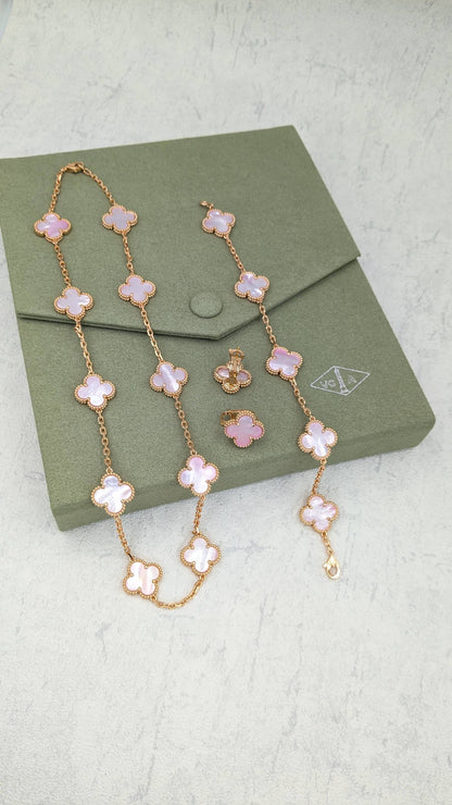 Van Cleef

Master Quality
Pink with Rosegold
Necklace, Earrings & Bracelet


280 dhs🇦🇪 with Normal Box 🎁
300 dhs🇦🇪 with Good Box 🎁345 dhs🇦🇪 with Master Box 🎁

Zain210
♥️♥️♥️