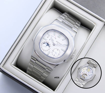 PATEK PHILIPPE NAUTILUS 
MEN GOOD QUALITY

(AUTOMATIC )

350 DHS🇦🇪🇦🇪🇦🇪
Zain58
♥️♥️♥️
