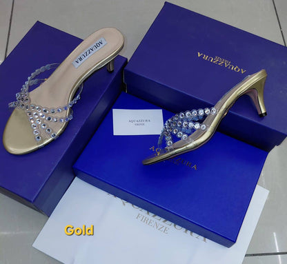 Aquazzura 
High Heel
Good Quality,
Size 36 To 41
120 dhs🇦🇪🇦🇪

Zain120
♥️♥️♥️