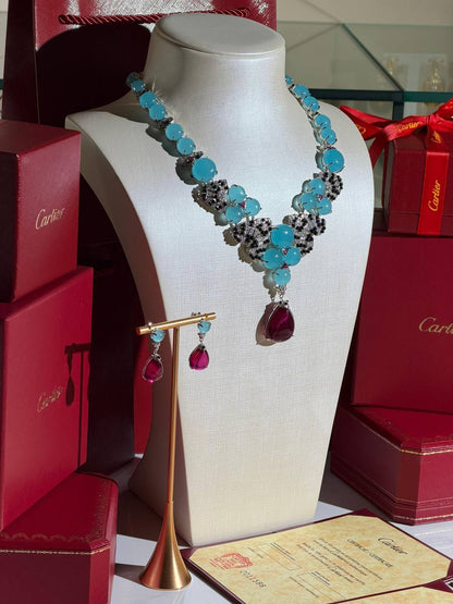 *Cartier Masterpiece*
  
(High Jewelry Collection 😍  )

Quality: Super Master 
Non -Tarnish color

* ⁠Necklace 
* ⁠Earring
For Price 👇 WTSP Text Zain 0568585901

Zain268
♥️♥️♥️