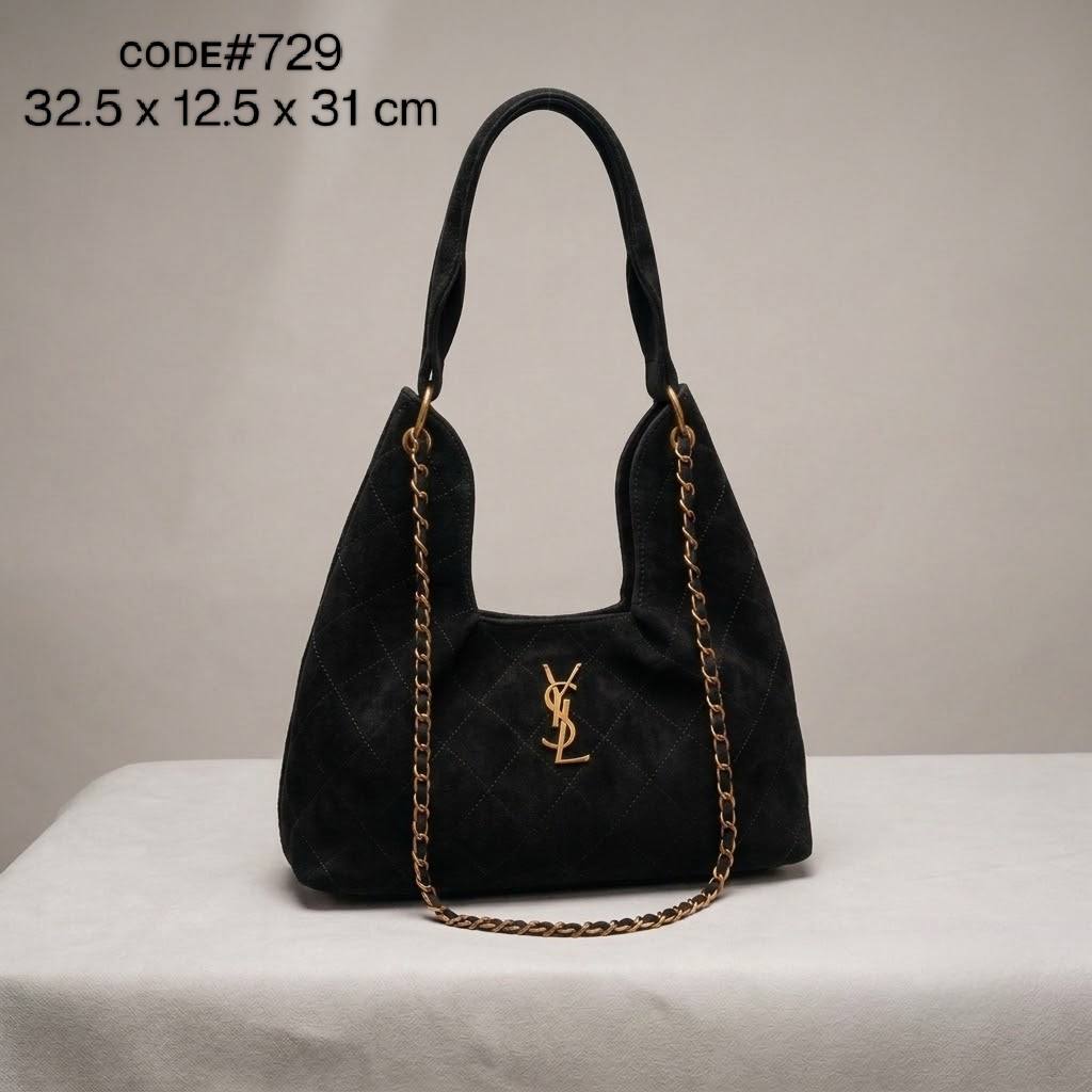 YSL SAINT LAURENT ʜᴏʙᴏ ʙᴀɢ
ᴄʜᴀᴍᴏɪs ʟᴇᴀᴛʜᴇʀ ᴍᴀᴛᴇʀɪᴀʟ
ᴡɪᴛʜ  ʙᴇʟᴛ sᴛʀᴀᴘ
ɢᴏʟᴅ ʜᴀʀᴅᴡᴀʀᴇ
sɪᴢᴇ 32.5 ᴄm

75 dhs💓

Zain31
♥️♥️♥️