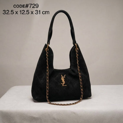 YSL SAINT LAURENT ʜᴏʙᴏ ʙᴀɢ
ᴄʜᴀᴍᴏɪs ʟᴇᴀᴛʜᴇʀ ᴍᴀᴛᴇʀɪᴀʟ
ᴡɪᴛʜ  ʙᴇʟᴛ sᴛʀᴀᴘ
ɢᴏʟᴅ ʜᴀʀᴅᴡᴀʀᴇ
sɪᴢᴇ 32.5 ᴄm

75 dhs💓

Zain31
♥️♥️♥️