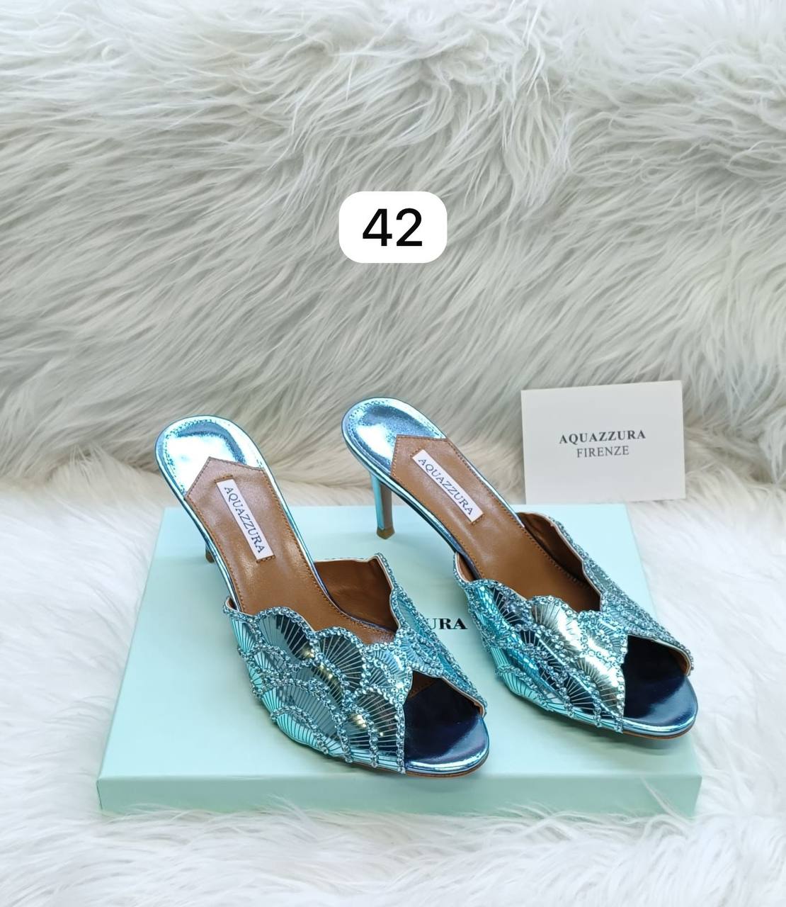 Aquazzura 
380 dhs🌺
Size 36-41

Zain119
♥️♥️♥️