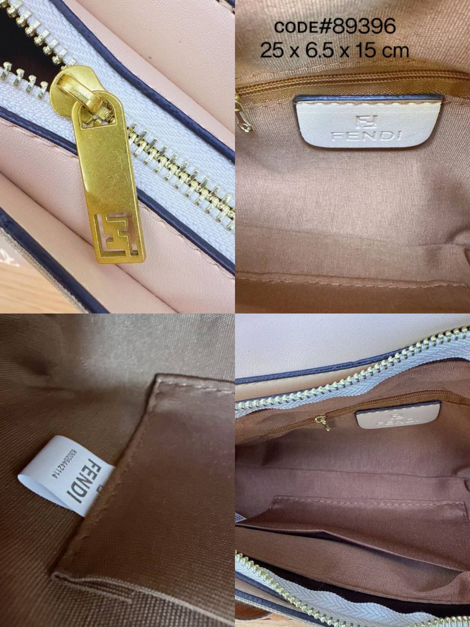 FENDI ʙᴀɢᴜᴇᴛᴛᴇ
FF ᴊᴀᴄǫᴜᴀʀᴅ ғᴀʙʀɪᴄ
ɢᴏʟᴅ ʜᴀʀᴅᴡᴀʀᴇ
ᴡɪᴛʜ ʟᴏɴɢ ᴛʀɪᴍ ʙᴇʟᴛ sᴛʀᴀᴘ
sɪᴢᴇ : 25 cm
ᴡɪᴛʜ BOX
🎁🎁🎁

75 dhs💓

Zain31
♥️♥️♥️