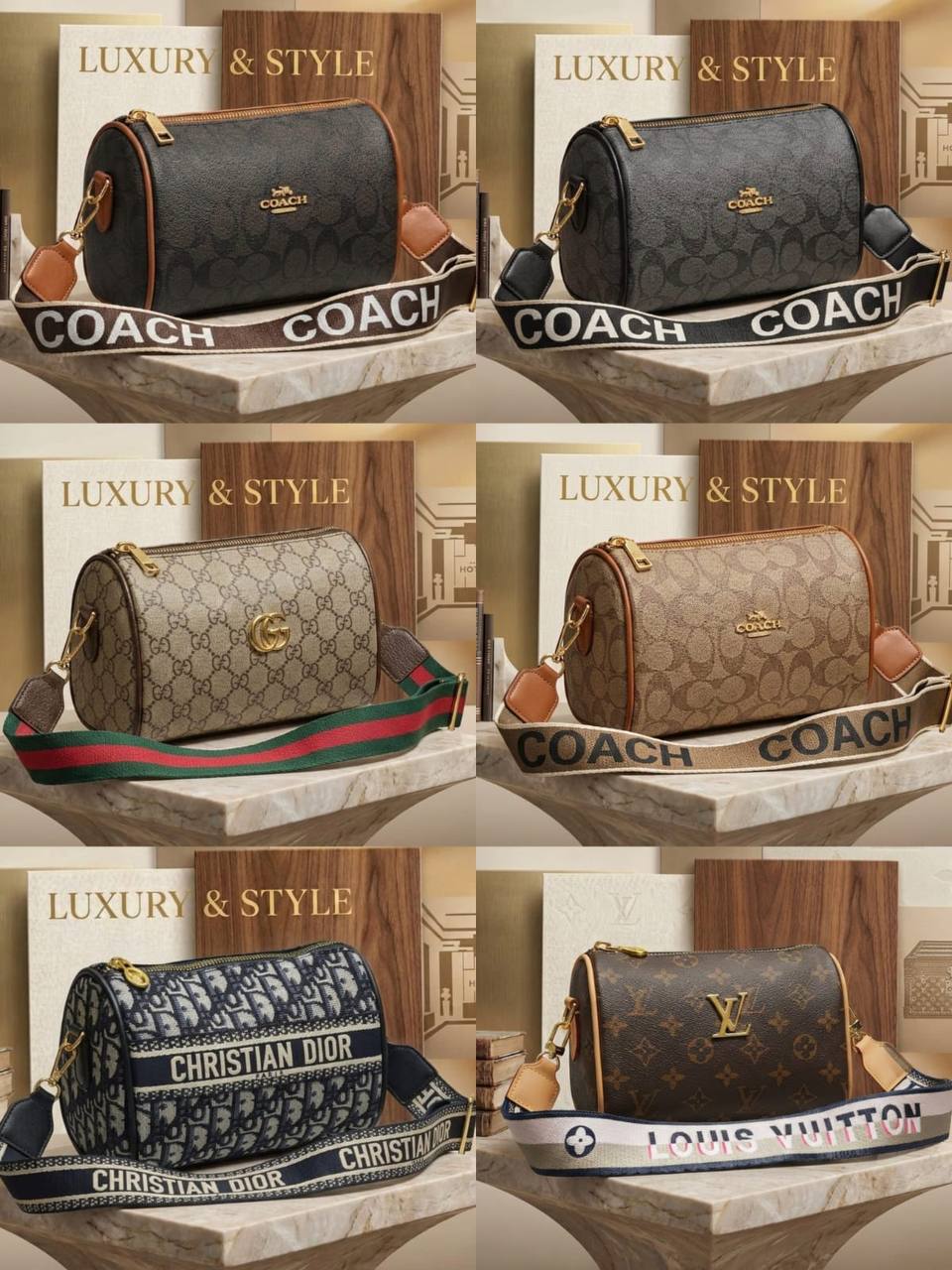 DIOR GUCCI COACH
LV
ᴅᴜғғʟᴇ ᴄʀᴏss ʙᴏᴅʏ ʙᴀɢ
ᴡɪᴛʜ ʟᴏɴɢ ᴛʀɪᴍ sᴛʀᴀᴘ
ɢᴏʟᴅ ʜᴀʀᴅᴡᴀʀᴇ
sɪᴢᴇ : 19 cm

70 dhs🇦🇪🇦🇪

Zain31
♥️♥️♥️