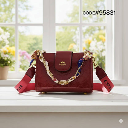 Coach ᴄʀᴏssʙᴀɢ
ᴡɪᴛʜ ᴄʜᴀɪɴ ʙᴇʟᴛ ᴛᴡɪʟʟʏ
sɪᴢᴇ : 24 cm

60 dhs🪙💚

Zain31
♥️♥️♥️