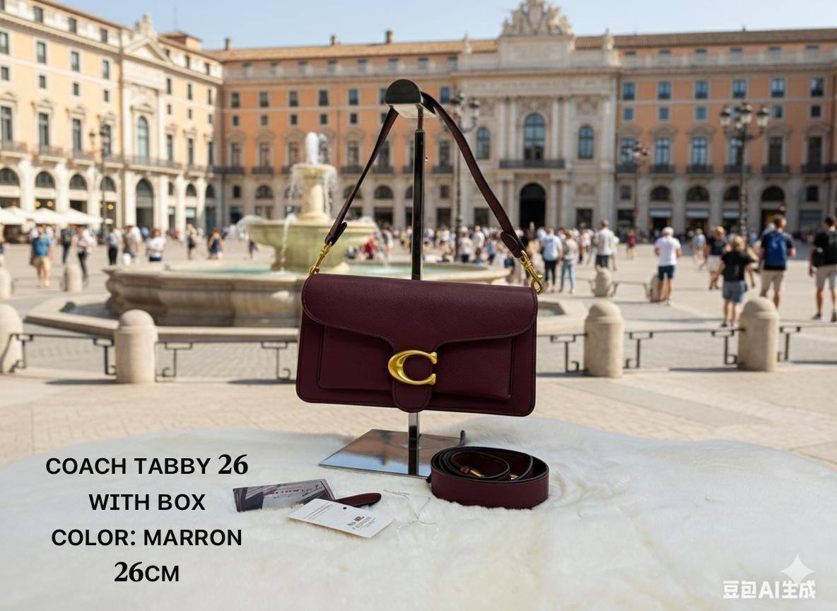 Coach ᴛᴀʙʙʏ 𝟐𝟔
ᴄʟᴜᴛᴄʜ sʜᴏᴜʟᴅᴇʀ ʙᴀɢ
ᴡɪᴛʜ ʙᴏx
🎁🎁🎁

ʟᴇᴀᴛʜᴇʀ
sɪᴢᴇ:𝟐𝟔ᴄᴍ
100 dhs✅

Zain56
♥️♥️♥️