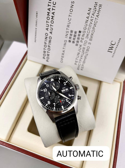IWC WATCH MEN ⌚️
*AUTOMATIC*
450 dhs💓
*Good quality*

Zain29
♥️♥️♥️