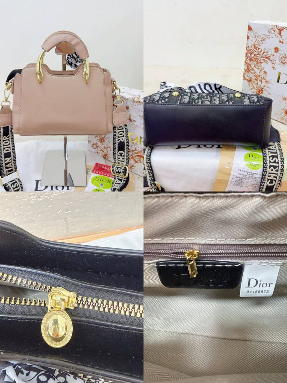 CHRISTIAN DIOR
sᴡᴇᴇᴛ ʟᴀᴅʏ ᴛᴏᴘ ʜᴀɴᴅʟᴇ
ᴡɪᴛʜ ʟᴏɴɢ ᴛʀɪᴍ sᴛʀᴀᴘ
ɢᴏʟᴅ ʜᴀʀᴅᴡᴀʀᴇ
sɪᴢᴇ : 24 cm
ᴡɪᴛʜᴏᴜᴛ BOX

70 dhs✅

Zain31
♥️♥️♥️