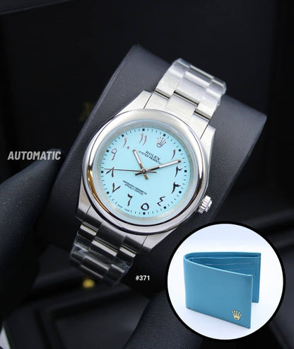 ROLEX MEN WATCH WITH WALLET AUTOMATIC 41MM

220 dhs🪙🌨️

Zain58
♥️♥️♥️