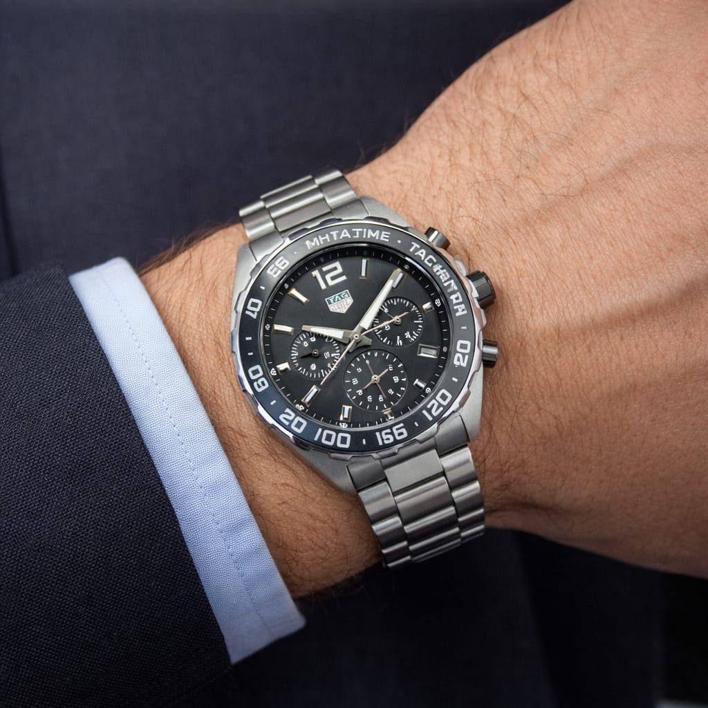 Tagheuer watch for men good 
quality 
310 dhs❣️

Zain59
♥️♥️♥️