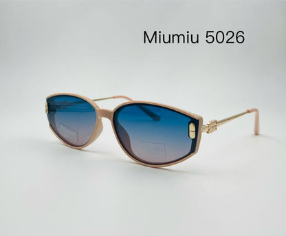 Miu Miu
Sunglasses 🕶️ 
good quality 💯
With master box 🗃️ 
50 dhs✅

Zain273
♥️♥️♥️