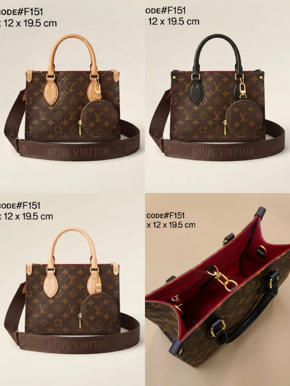 LV O.T.G.
ᴏɴ ᴛʜᴇ ɢᴏ  ᴡɪᴛʜ ᴘᴜʀsᴇ ᴢɪᴘ
ʜᴀs ᴀ ʟᴏɴɢ ᴛʀɪᴍ ʙᴇʟᴛ sᴛʀᴀᴘ
ɢᴏʟᴅ ʜᴀʀᴅᴡᴀʀᴇ
sɪᴢᴇ: 25 cm
ᴡɪᴛʜᴏᴜᴛ BOX

75 dhs💛

Zain31
♥️♥️♥️