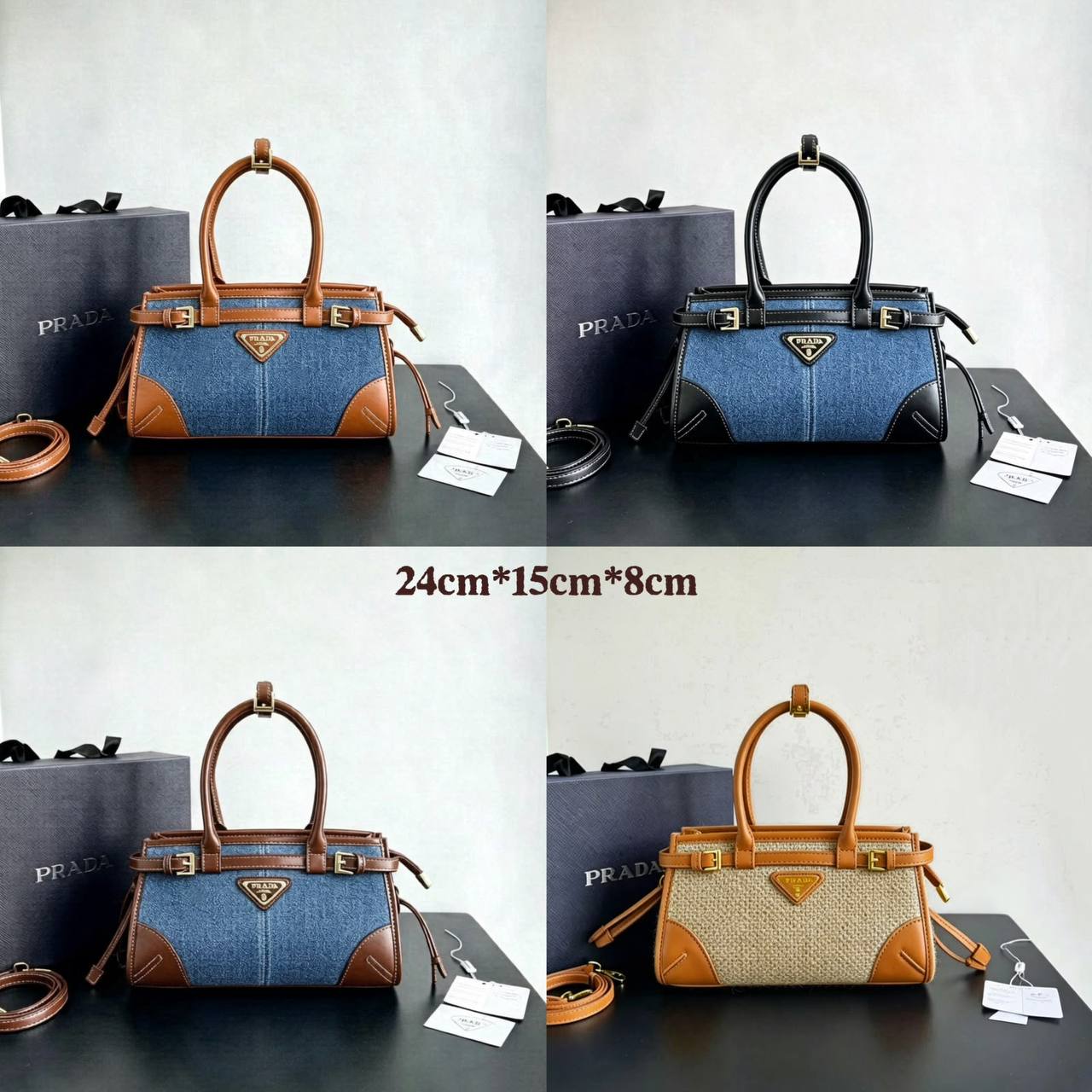 PRADA COPY ONE NEW CAME  SMALL SIZE WITH BOX 
210 dhs🇦🇪🇦🇪

Zain295
♥️♥️♥️