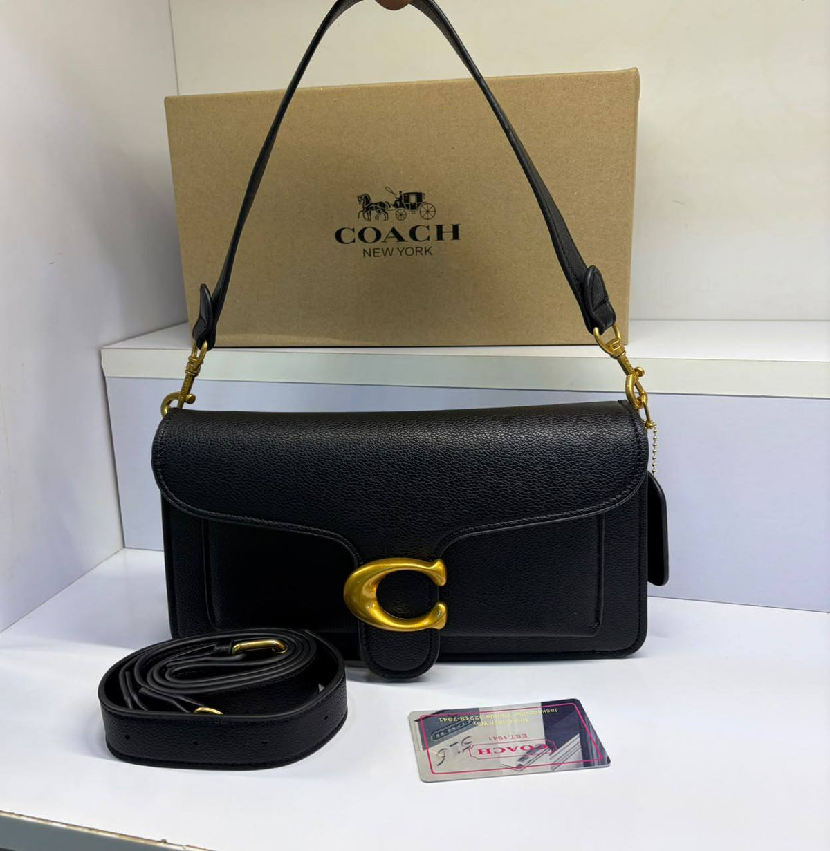 New arrived
 coach bag   
115 dhs🇦🇪🇦🇪

Size 28cm
with the box 
Zain161
♥️♥️♥️