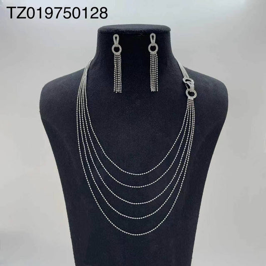 FRED and CHAUMET 
Necklace long 😍
Earring 🦋
good quality 💯
With normal boxes 🗃️ 
60 dhs✅

Zain216
♥️♥️♥️