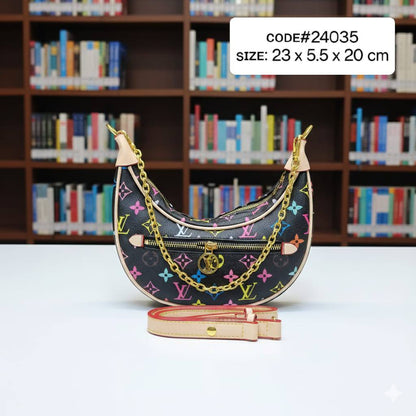 LV ʟᴏᴏᴘ
ᴍᴜʀᴀᴋᴀᴍɪ ᴍᴜʟᴛɪᴄᴏʟᴏʀ
& ᴍᴀᴛᴛᴇ ᴍᴏɴᴏɢʀᴀᴍ MM
ɢᴏʟᴅ ʜᴀʀᴅᴡᴀʀᴇ
sɪᴢᴇ : 23 cm

70 dhs🗽

Zain31
♥️♥️♥️