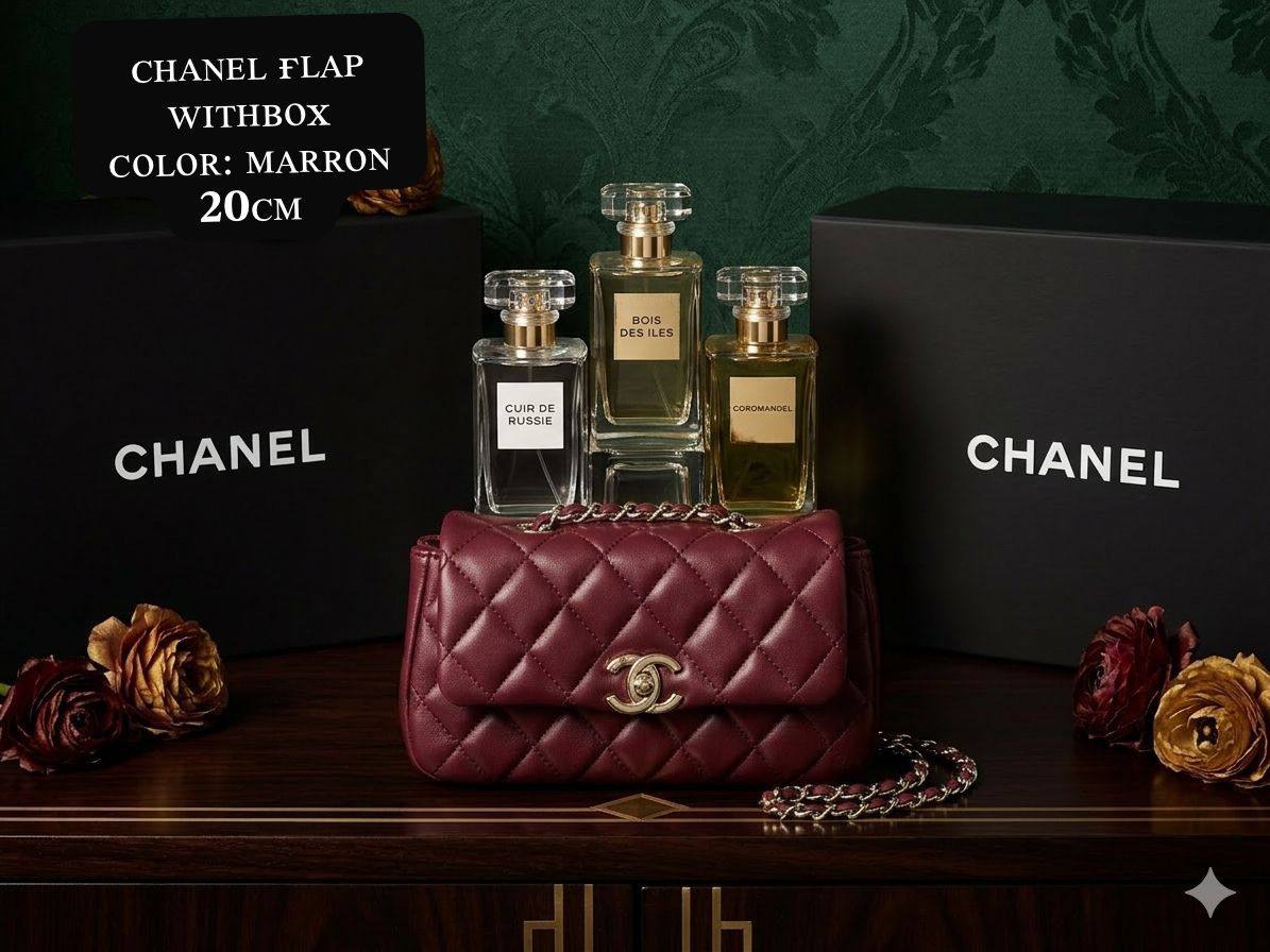 Chanel ss20 ғʟᴀᴘ
ɢᴏʟᴅ ʜᴀʀᴅᴡᴀʀᴇ 
ᴡɪᴛʜʙᴏx🎁🎁🎁

ϙᴜᴀʟɪᴛʏ:ʟᴀᴍʙsᴋɪɴ
95 dhs✅

Zain56
♥️♥️♥️