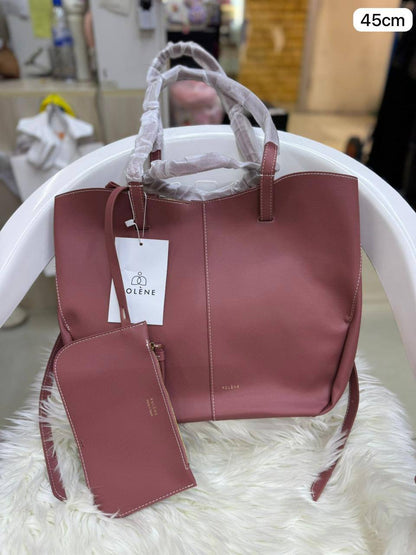 ❤️ Polene Toute

1️⃣ First quality 

Size : 50 ~ 45 * 30 cm
85 dhs🇦🇪🇦🇪

Zain115
♥️♥️♥️