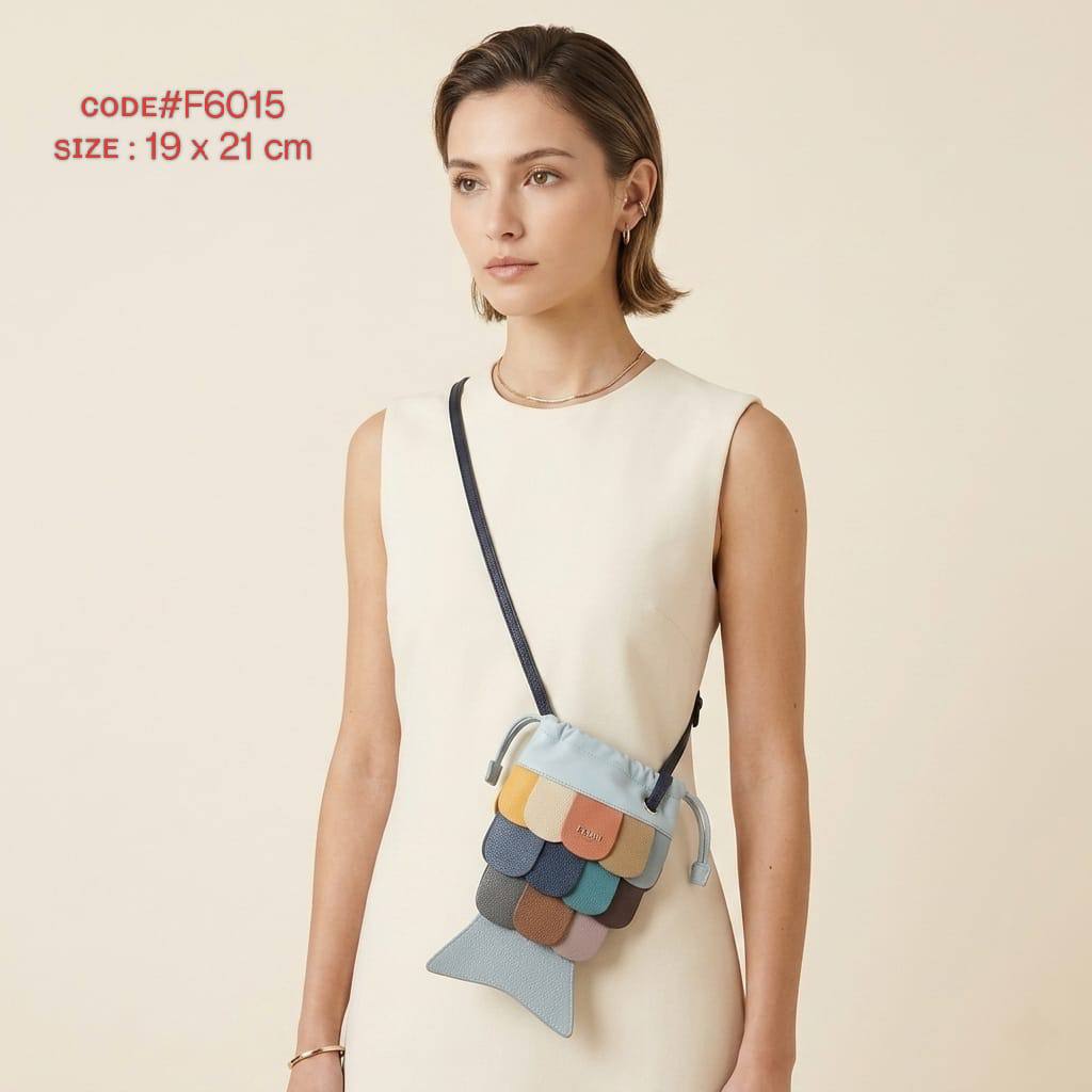 FENDI ғɪsʜ ᴄᴏʟᴏʀғᴜʟ
sᴄᴀʟᴇ ᴄʀᴏssʙᴀɢ
sᴏғᴛ ʟᴇᴀᴛʜᴇʀ ᴍᴀᴛᴇʀɪᴀʟ
sɪᴢᴇ : 19 cm
ᴡɪᴛʜ BOX
🎁🎁🎁

75 dhs✅

Zain31
♥️♥️♥️