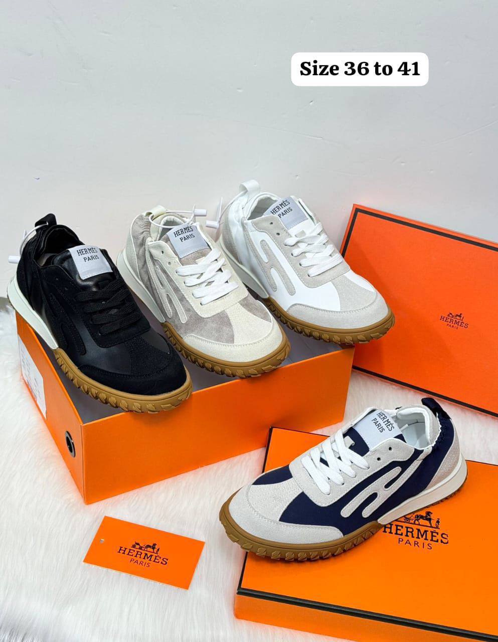 Hermes 𝐒𝐡𝐨𝐞𝐬 ( 𝐟𝐨𝐫 𝐰𝐨𝐦𝐞𝐧 𝐨𝐧𝐥𝐲 )
𝐕𝐞𝐫𝐲 𝐥𝐢𝐠𝐡𝐭𝐞𝐫
𝐆𝐨𝐨𝐝 𝐟𝐨𝐫 𝐆𝐲𝐦 / 𝐒𝐩𝐨𝐫𝐭 / 𝐟𝐚𝐬𝐡𝐢𝐨𝐧 
& 𝐞𝐯𝐞𝐫𝐲𝐝𝐚𝐲 𝐮𝐬𝐞
💯high quality
Size 36-37-38-39-40-41
130 dhs💓

Zain86
♥️♥️♥️