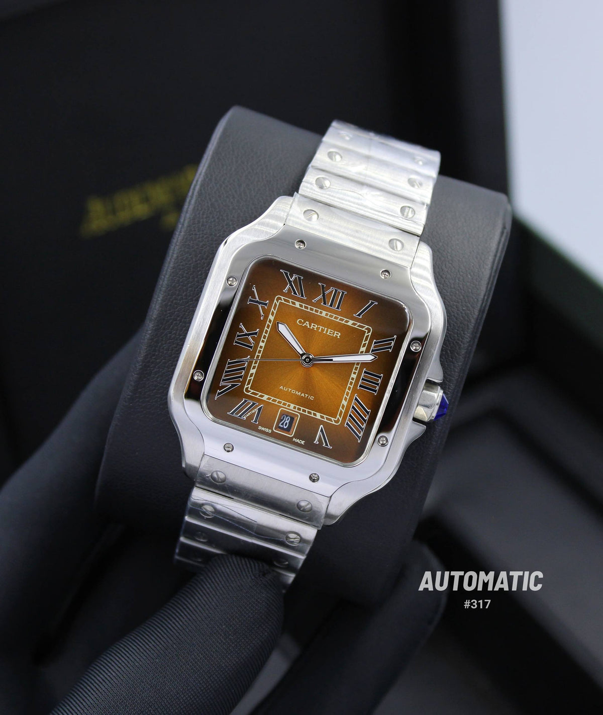 CARTIER SANTOS MEN AUTOMATIC 

41MM
260 dhs🇦🇪🇦🇪

Zain58
♥️♥️♥️