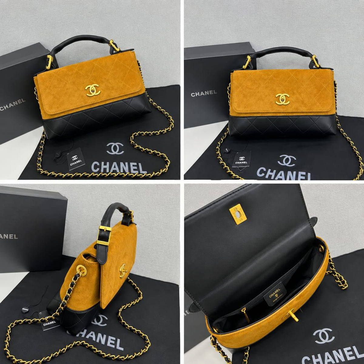 CHANEL 

NEW CAME 

WITH BOX 
110 dhs🇦🇪🇦🇪

Zain39
♥️♥️♥️