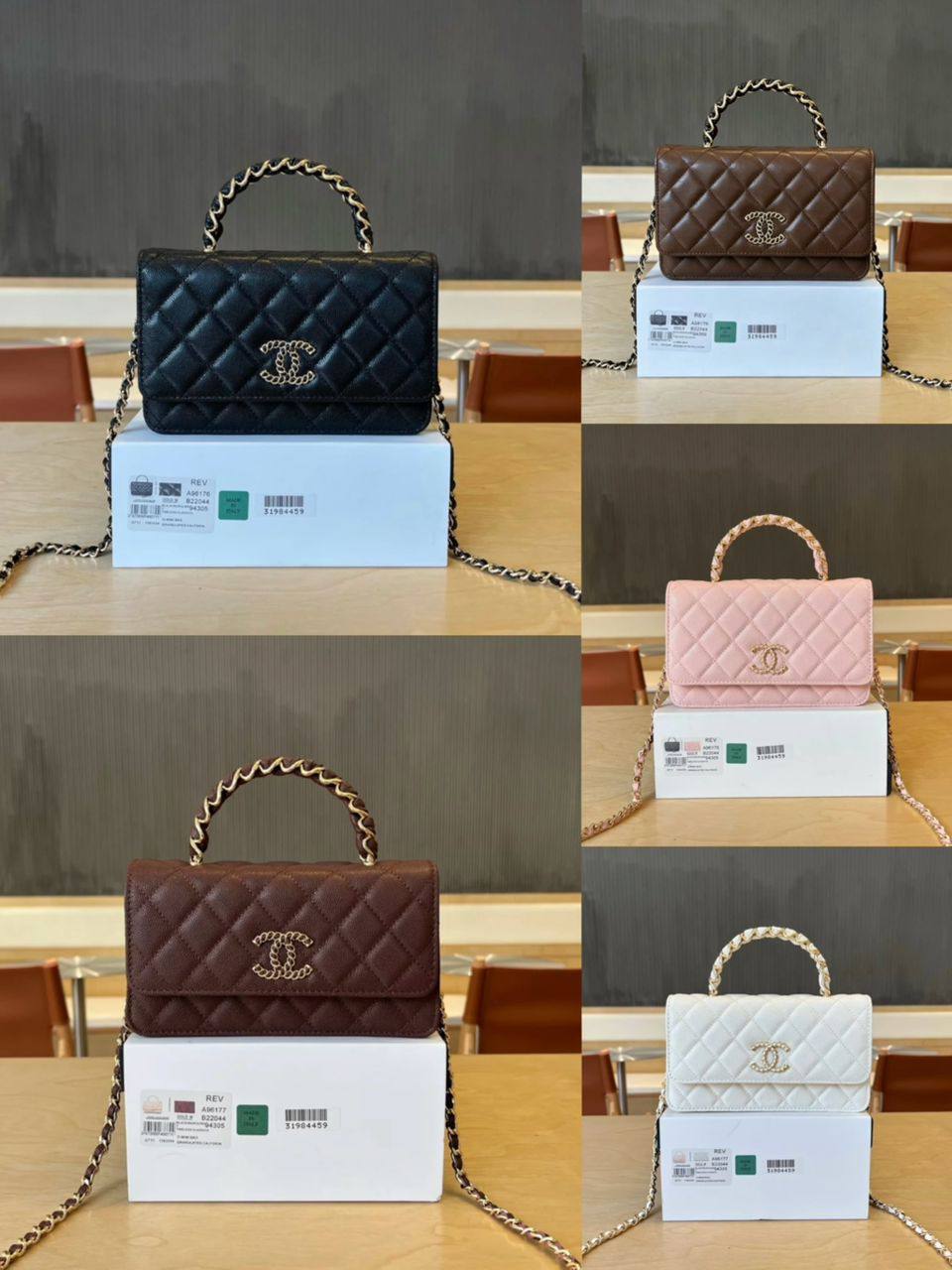 Chanel
100 dhs✅
size：22cm
good-quality 

with box🎁🎁🎁

Zain35
Zain26
♥️♥️♥️