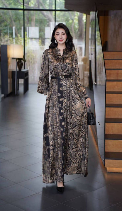 Silk long dress 
M L XL XXL 3XL
130 dhs✅

Zain295
♥️♥️♥️