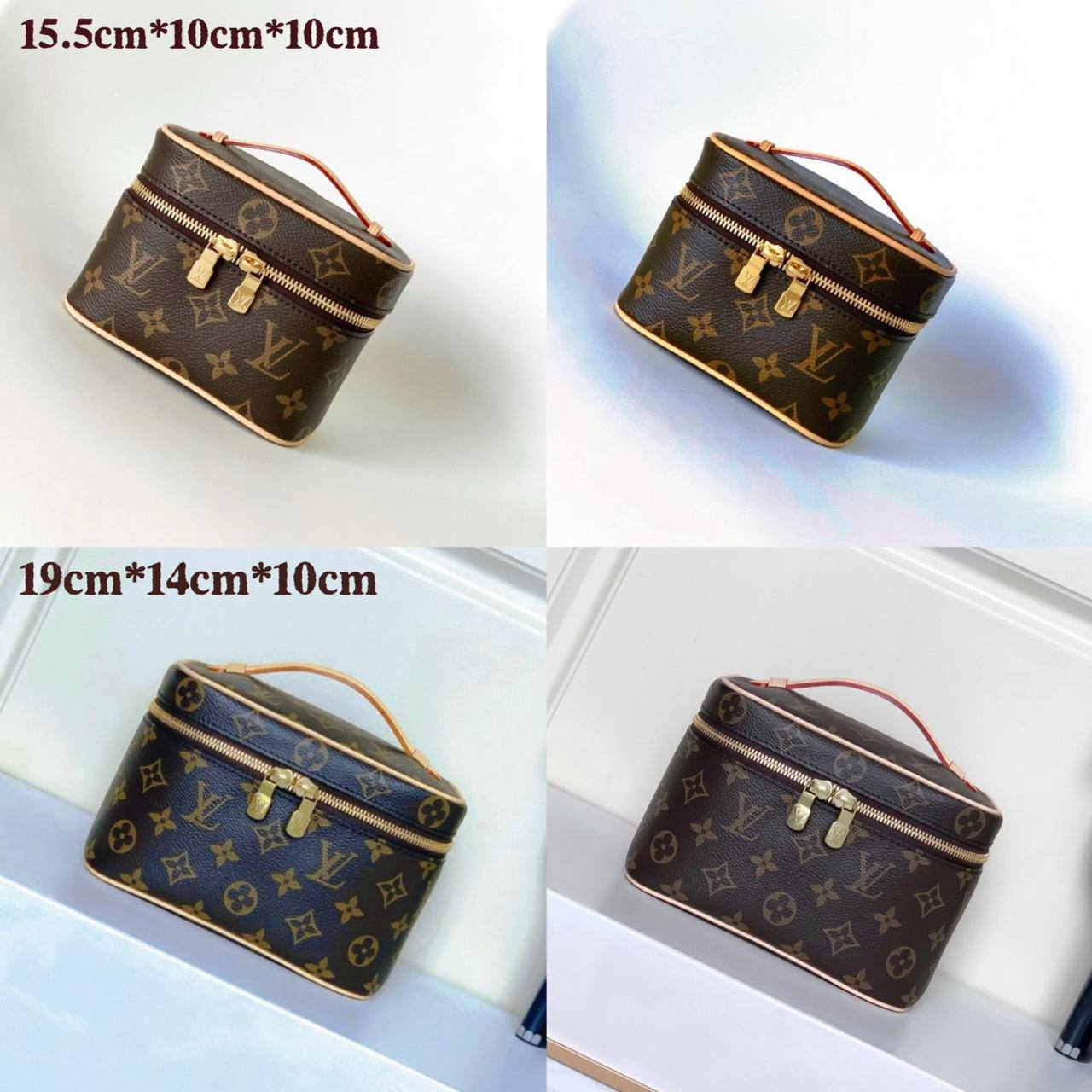 LV

Good QUALITY 

WITH BOX 

MEDUIM SIZE 110 DHS…..
SMALL SIZE 100 DHS……

Zain17
♥️♥️♥️