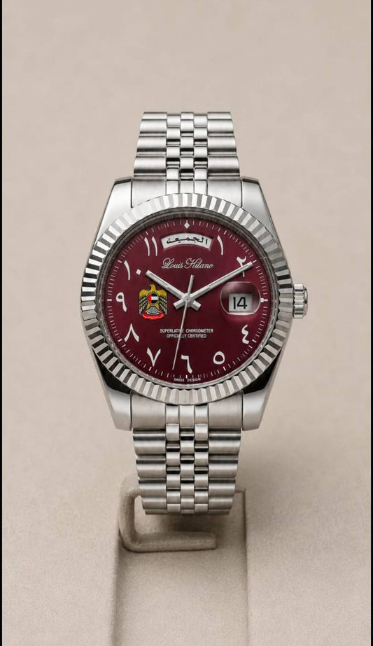 Louis Hilano watch for men good quality 
260 dhs🇦🇪🇦🇪

Zain59
♥️♥️♥️