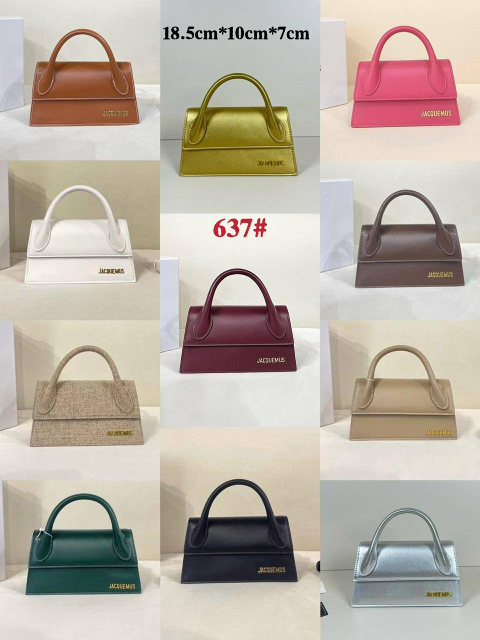 JACQUEMUS 

NEW CAME 
GOOD QUALITY
 WITH BOX 

110 dhs🇦🇪🇦🇪🇦🇪

Zain295
♥️♥️♥️