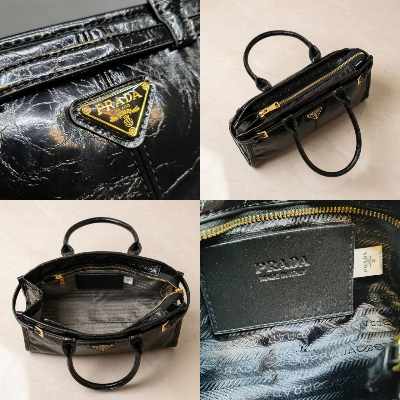 Prada ʙᴏɴɴɪᴇ ʜᴀɴᴅʙᴀɢ
ʟᴀᴍʙsᴋɪɴ ʟᴇᴀᴛʜᴇʀ ᴍᴀᴛᴇʀɪᴀʟ
ɢᴏʟᴅ ʜᴀʀᴅᴡᴀʀᴇ
ɪᴛ ʜᴀs ᴀ ʙᴇʟᴛ ʟᴏɴɢ sᴛʀᴀᴘ
sɪᴢᴇ : 32 cm

95 dhs🇦🇪🇦🇪

Zain31
♥️♥️♥️
