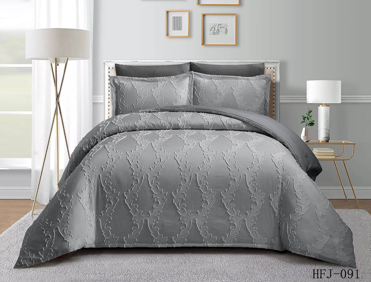 New collection 💥💥💥
Normal 
Embroidered 
Comfort set 
Single size comfort 4pcs set 
110 dhs🪙💚

Zain99
♥️♥️♥️