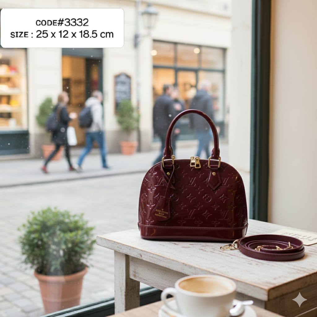 LV
ALMA ᴛᴏᴘ ʜᴀɴᴅʟᴇ ʙᴀɢ
ɢʟᴏssʏ ᴍᴀᴛᴇʀɪᴀʟ ᴛʏᴘᴇ
ᴡɪᴛʜ ʟᴏɴɢ ʙᴇʟᴛ sᴛʀᴀᴘ
sɪᴢᴇ: 24 cm

70 dhs🪙🌺

Zain31
♥️♥️♥️