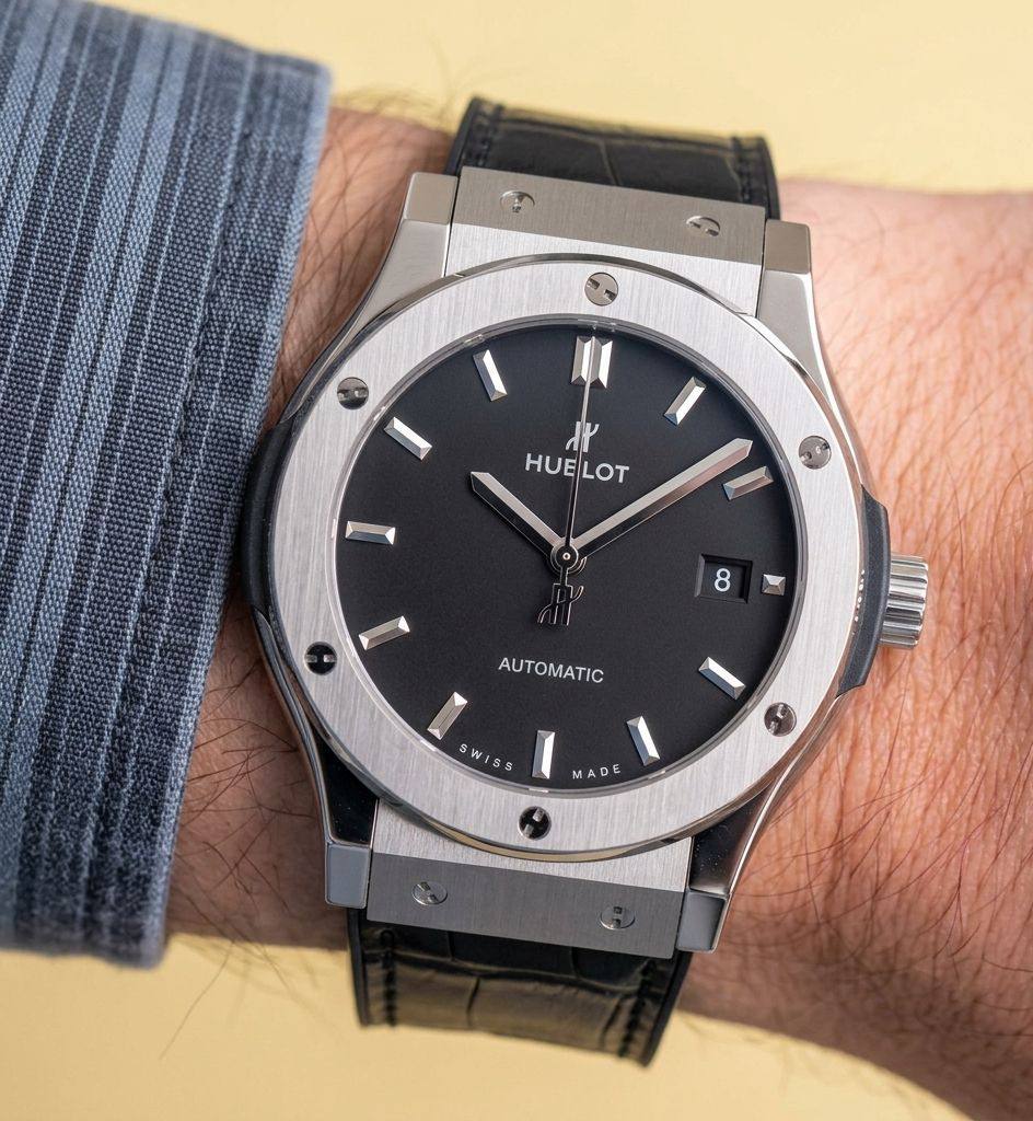 Hublot watch for men good quality automatic 
210 dhs🇦🇪🇦🇪

Zain59
♥️♥️♥️