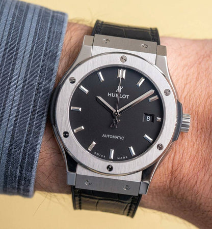 Hublot watch for men good quality automatic 
210 dhs🇦🇪🇦🇪

Zain59
♥️♥️♥️
