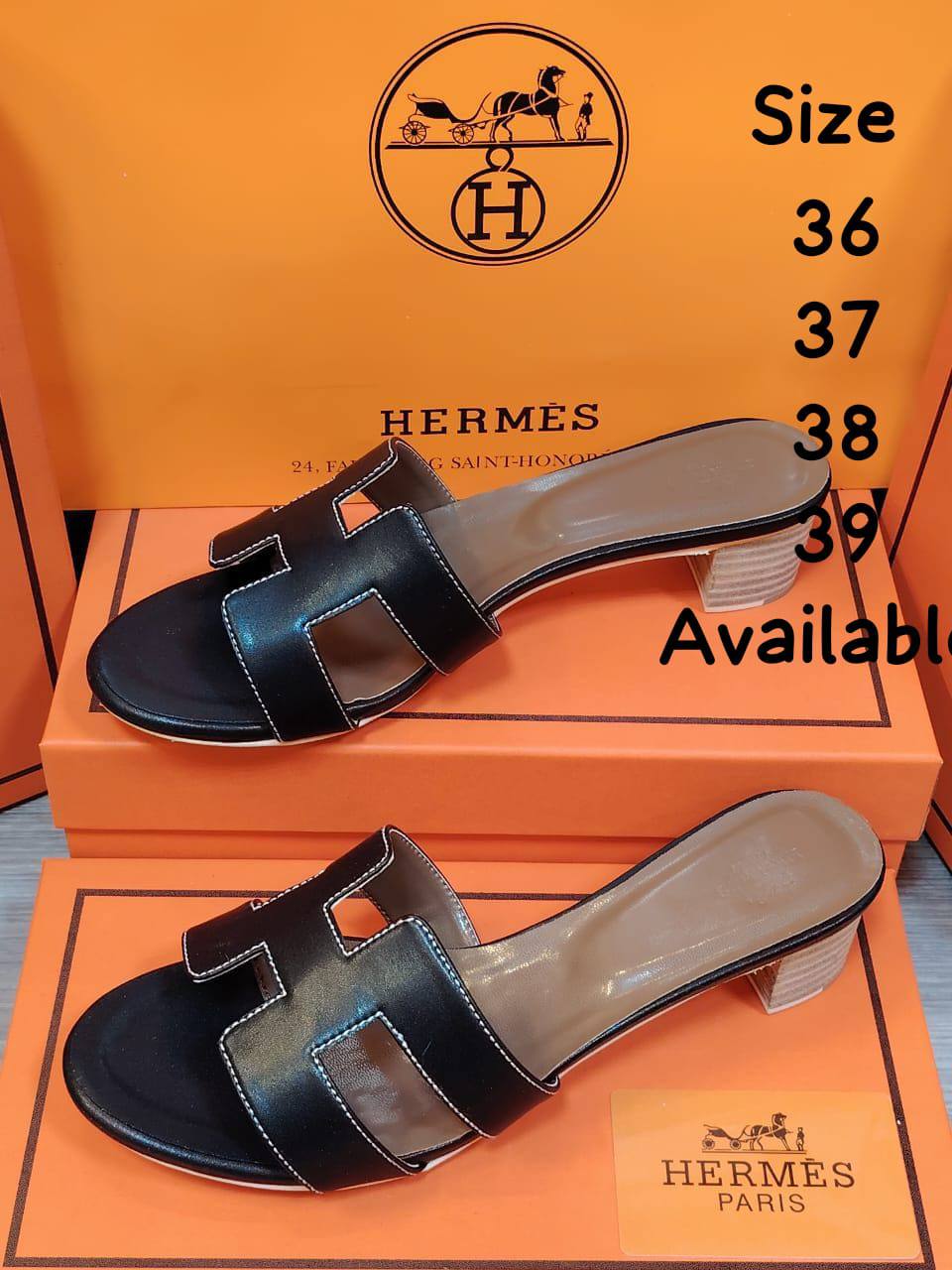 Hermes  
Size 36 To 41
100 dhs✅

Zain120
♥️♥️♥️