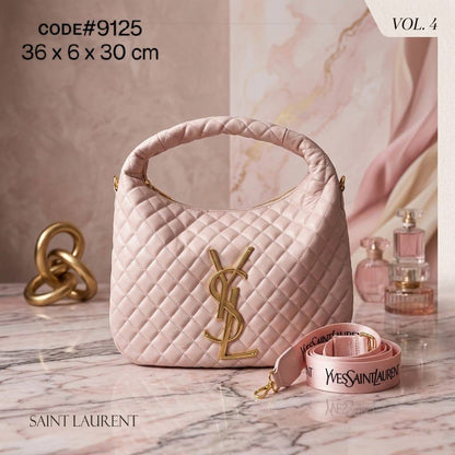 YSL - Yves Saint Laurent
ɪᴄᴀʀᴇ ǫᴜɪʟᴛᴇᴅ ʜᴏʙᴏ
ʟᴀᴍʙsᴋɪɴ ʟᴇᴀᴛʜᴇʀ ᴍᴀᴛᴇʀɪᴀʟ
ᴡɪᴛʜ ʟᴏɴɢ ᴛʀɪᴍ sᴛʀᴀᴘ
sɪᴢᴇ: 36 cm

75 dhs🇦🇪

Zain31
♥️♥️♥️