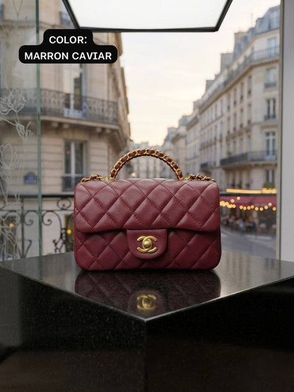 Chanel ᴍɪɴɪ ғʟᴀᴘ
ᴛᴏᴘ ʜᴀɴᴅʟᴇ ɢᴏʟᴅ ᴄʜᴀɪɴ
ᴡɪᴛʜʙᴏx
🎁🎁🎁

ᴄᴀᴠɪᴀʀ ᴍᴀᴛᴇʀɪᴀʟ 
sɪᴢᴇ:20ᴄᴍ
95 dhs✅

Zain56
♥️♥️♥️