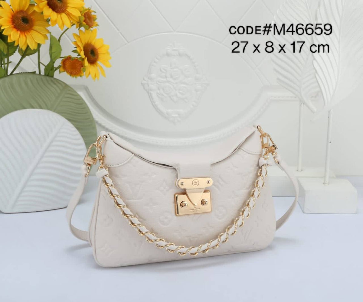 𝗟𝗢𝗨𝗜𝗦 𝗩𝗨𝗜𝗧𝗧𝗢𝗡
ᴛᴡɪɴɴʏ MM ᴍᴏɴᴏɢʀᴀᴍ
ɢᴏʟᴅ ʜᴀʀᴅᴡᴀʀᴇ
sʜᴏᴜʟᴅᴇʀ sʟɪɴɢ ʙᴀɢ
sɪᴢᴇ : 27 cm
ᴡɪᴛʜ BOX

115 dhs🇦🇪🇦🇪

ɢᴏᴏᴅ ǫᴜᴀʟɪᴛʏ ᴍᴀᴛᴇʀɪᴀʟ

Zain31
♥️♥️♥️