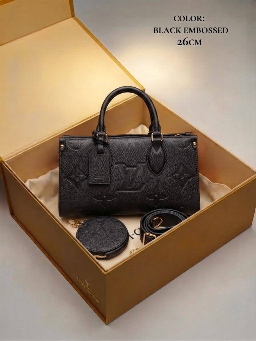 LV
ᴇᴀsᴛ ᴡᴇsᴛ ᴏɴ ᴛʜᴇ ɢɪ
ᴡɪᴛʜ ᴄᴏɪɴ ᴘᴜʀsᴇ
ᴡɪᴛʜ ʟᴏɴɢ ᴛʀɪᴍ sᴛʀᴀᴘ
ɢᴏʟᴅ ʜᴀʀᴅᴡᴀʀᴇ
sɪᴢᴇ : 26 cm
ᴡɪᴛʜ BOX

120 dhs✅

Zain31
♥️♥️♥️
