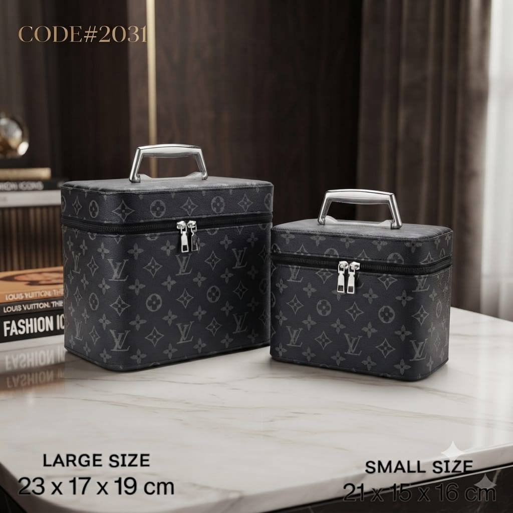 MAKE - UP BOX 2ɴ1
 LV
 CHANEL
 GUCCI

FOR TWO ᴘɪᴇᴄᴇs 👇🏻👇🏻👇🏻
100 dhs🇦🇪🇦🇪

Zain31
♥️♥️♥️