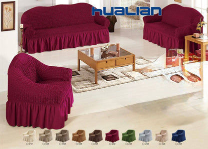 New collection 🎆🎆🎆
Sofa covers set
3+2+1
👉🏽 Stretch cotton 
170 dhs❣️

Zain99
♥️♥️♥️