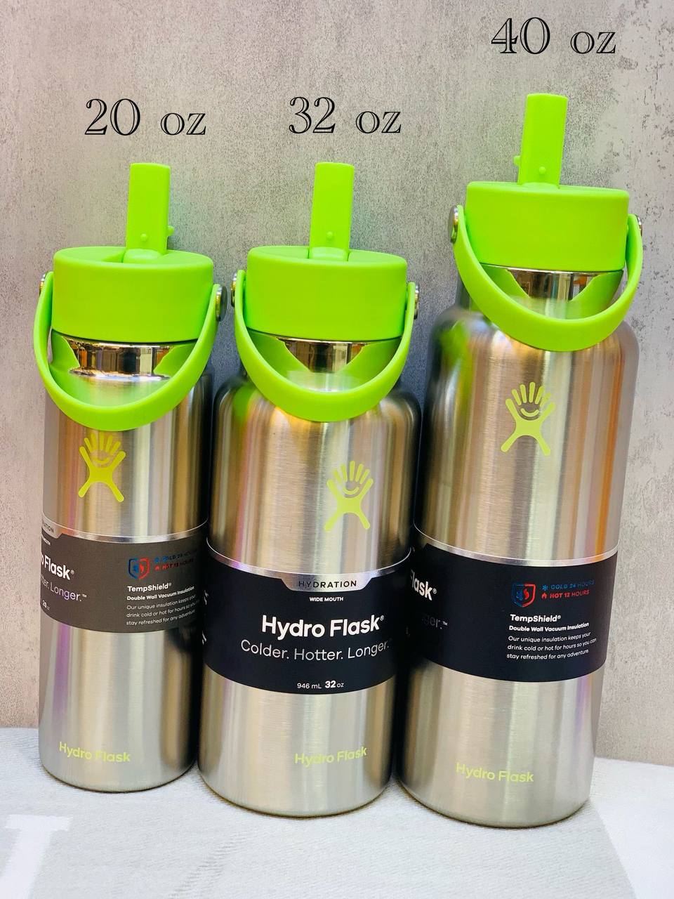 New hydro flask arrived 😍
80 dhs✅

Zain88
♥️♥️♥️