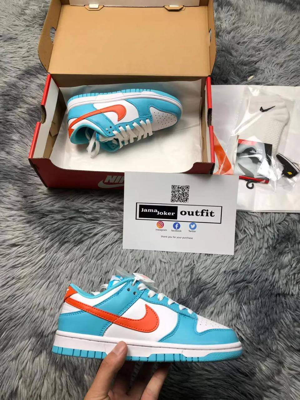 Nike SB Dunks 
Size 36-46 
140 dhs🪙💚

Zain232
♥️♥️♥️