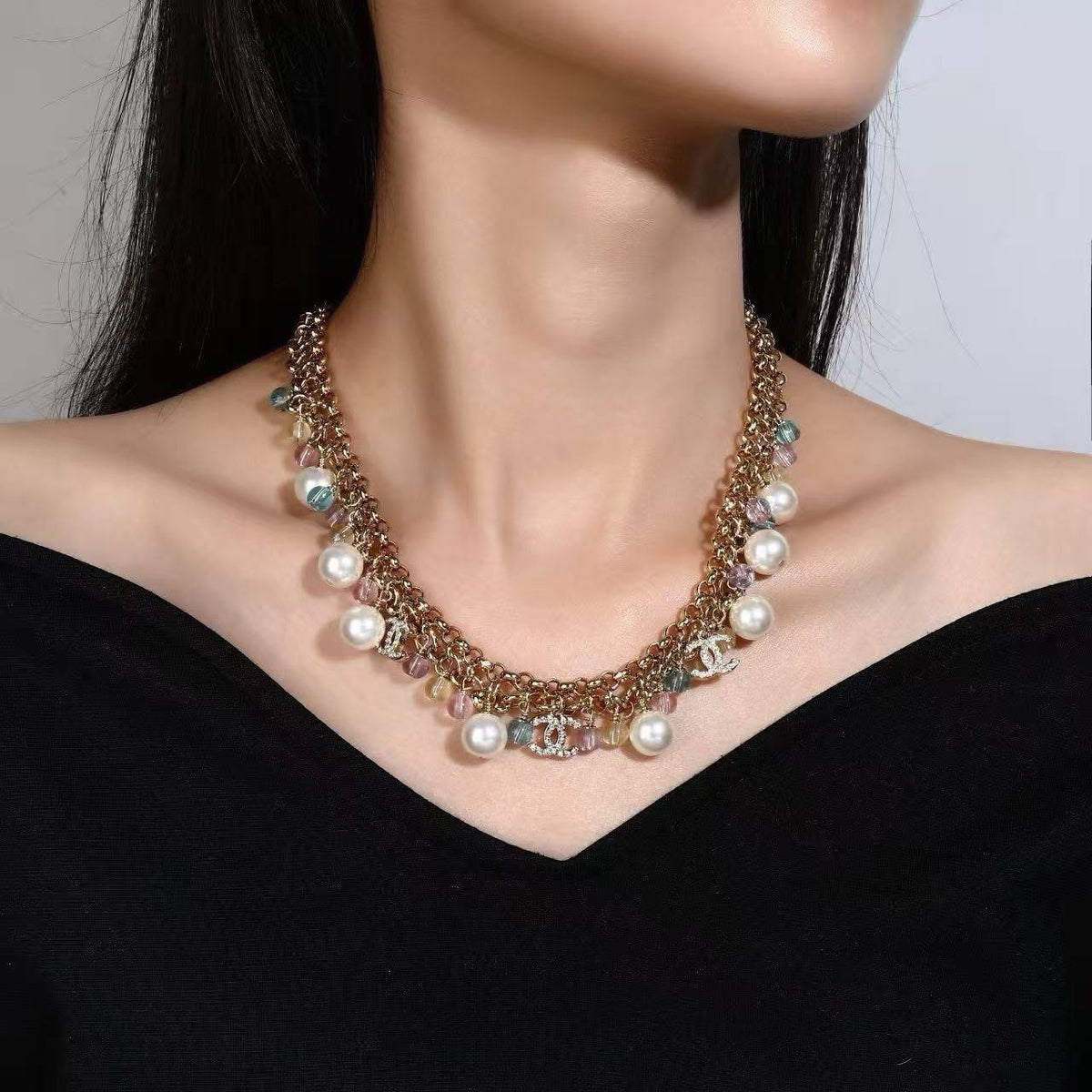 *CHANEL❤️‍🔥*
Necklace🦋
Master quality 💯
With normal boxes 🗃️ 
100 dhs🇦🇪🇦🇪


With master box 📦 
110 dhs🇦🇪🇦🇪

Zain216
♥️♥️♥️