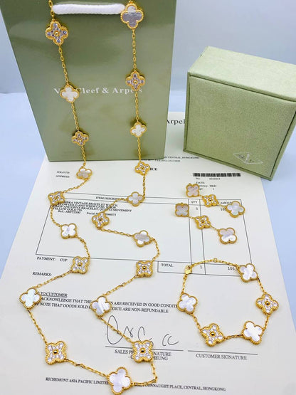 VCA MASTER
💫✨
NECKLACE 20 FLOWER
BRACELET 5 FLOWER
EARRING 3 FLOWER
WITH BIG BOX AND PAPER BAG🛍️🎁
280 DHS🇦🇪🇦🇪💥

Zain89
♥️♥️♥️